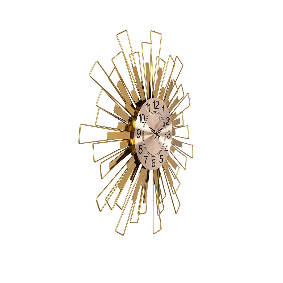 Time Tempest Metal Wall Clock