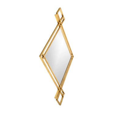 Golden Grandeur Decorative Mirror For Living Room