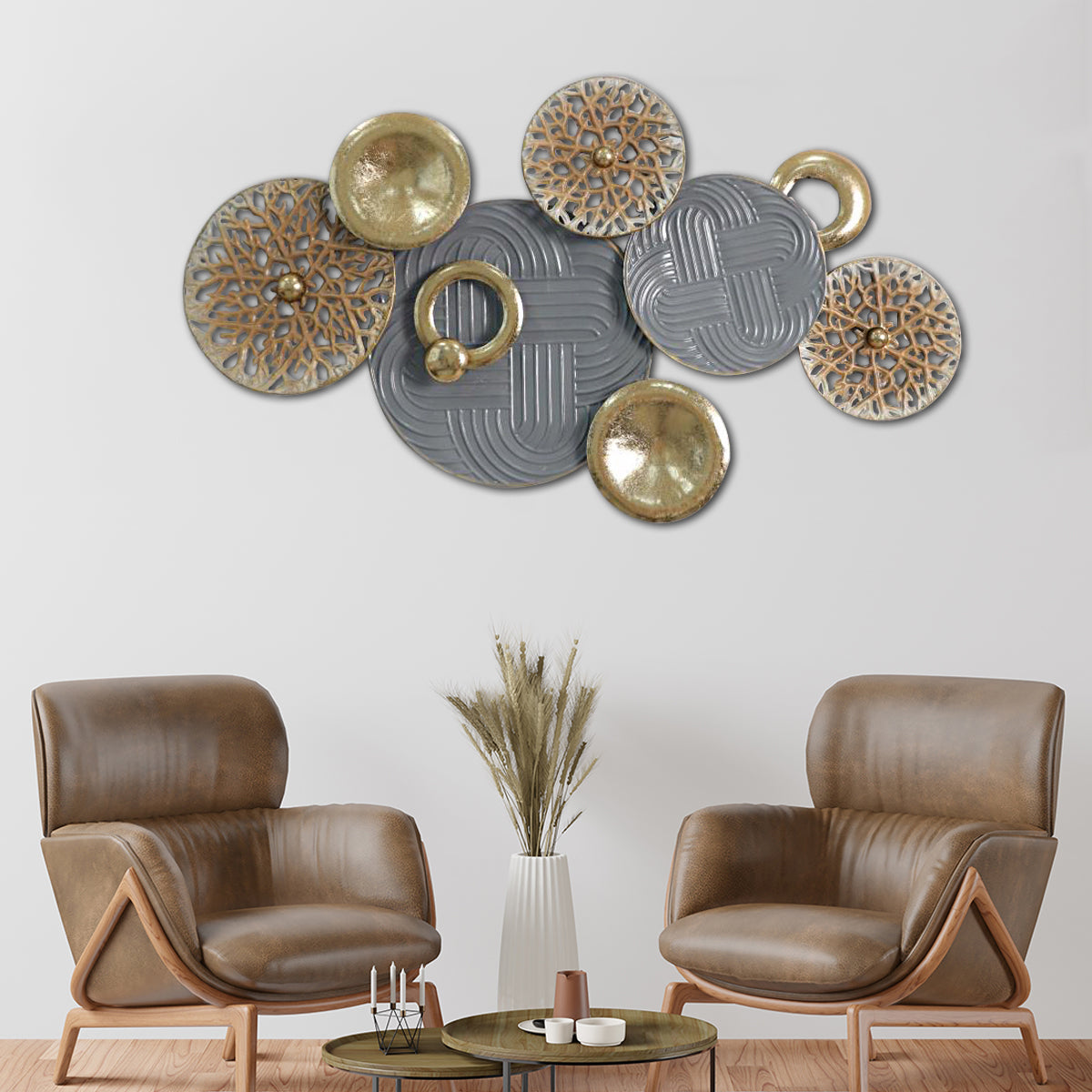 Tropical Symphony Metal Wall Art Panel