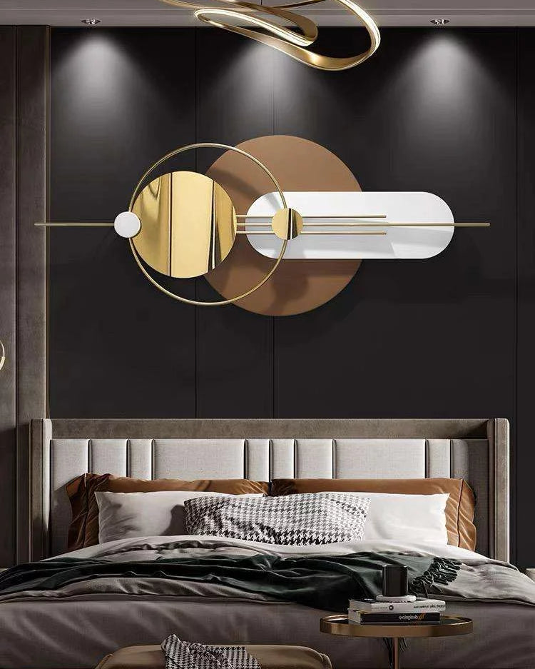 Circle Designer Metal Wall Art