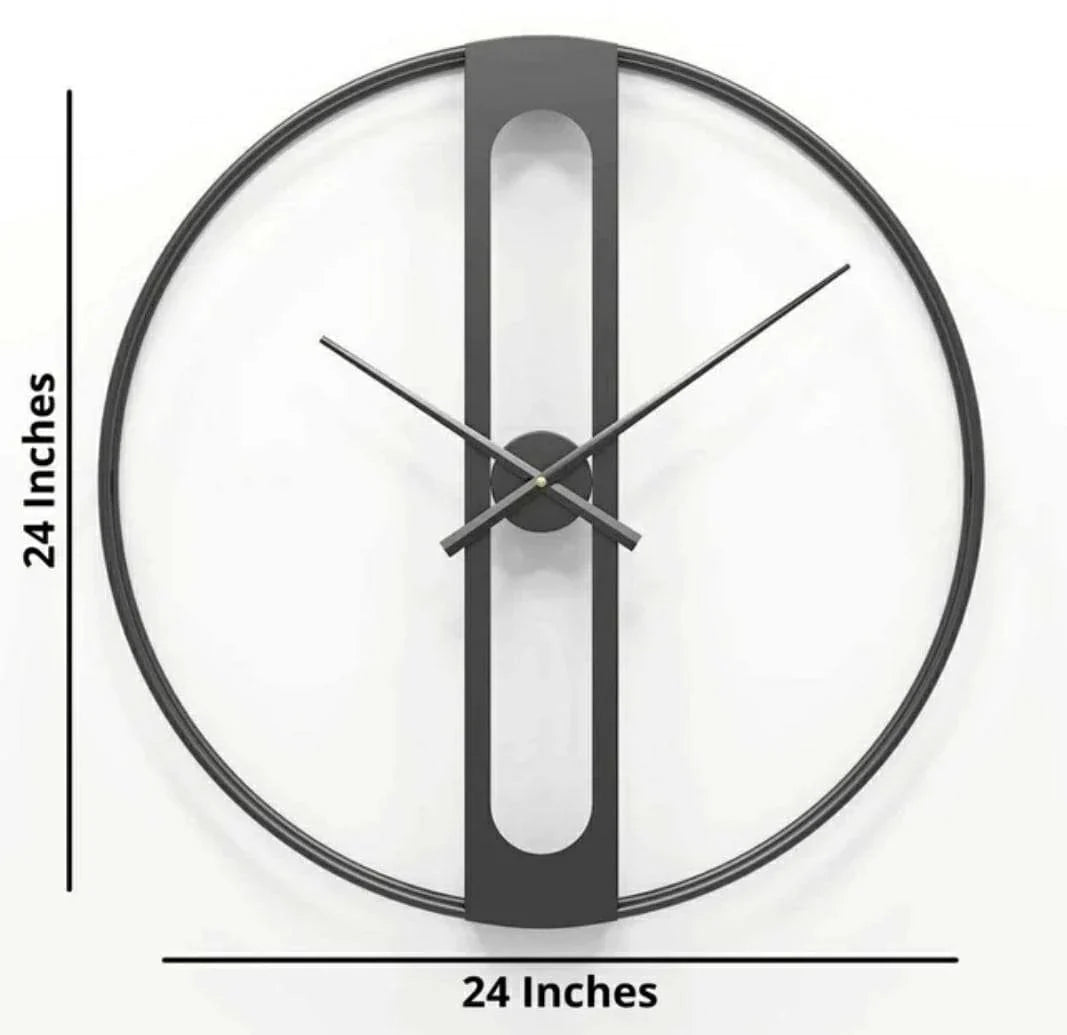 Central Round Wall Clock