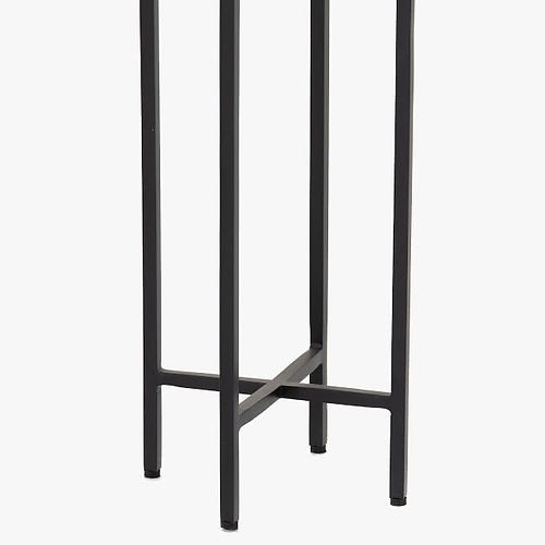 Galloy Round Marble Accent Table