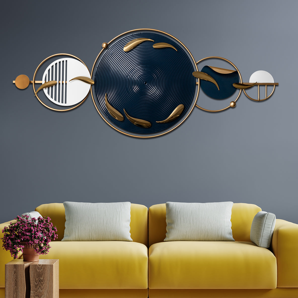 Stellar Stride Metal Art Panel