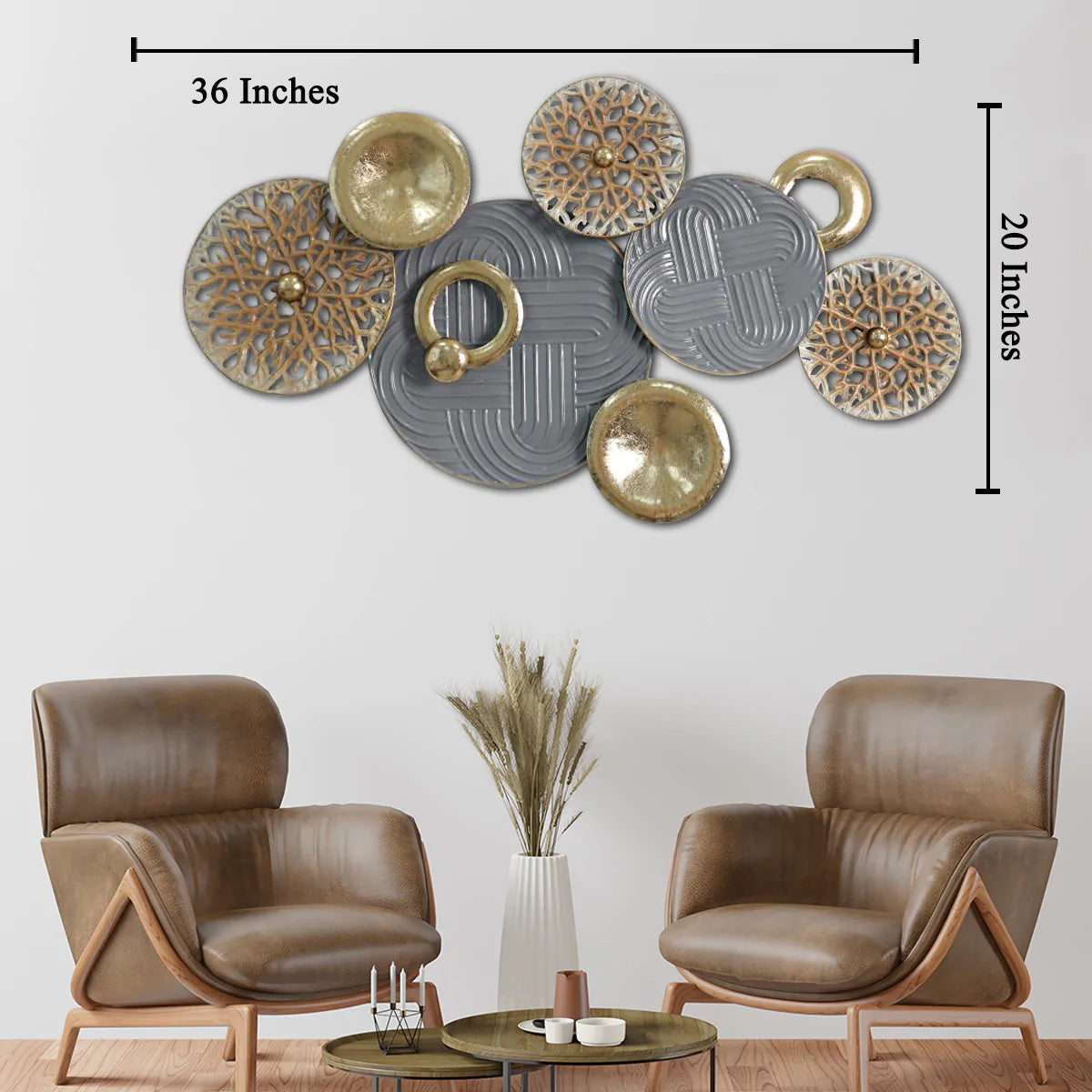 Tropical Symphony Metal Wall Art Panel