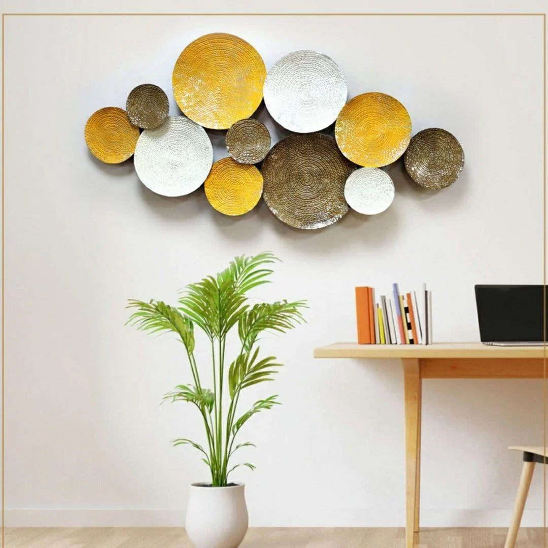 Galloy Abstract matching wall art for home, office (52 x 27 Inches)