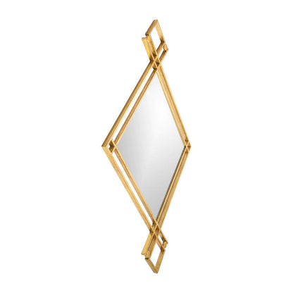 Golden Grandeur Decorative Mirror For Living Room