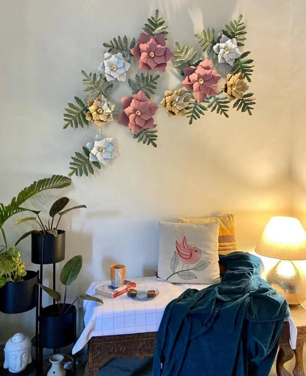 Floral Metal Wall Art