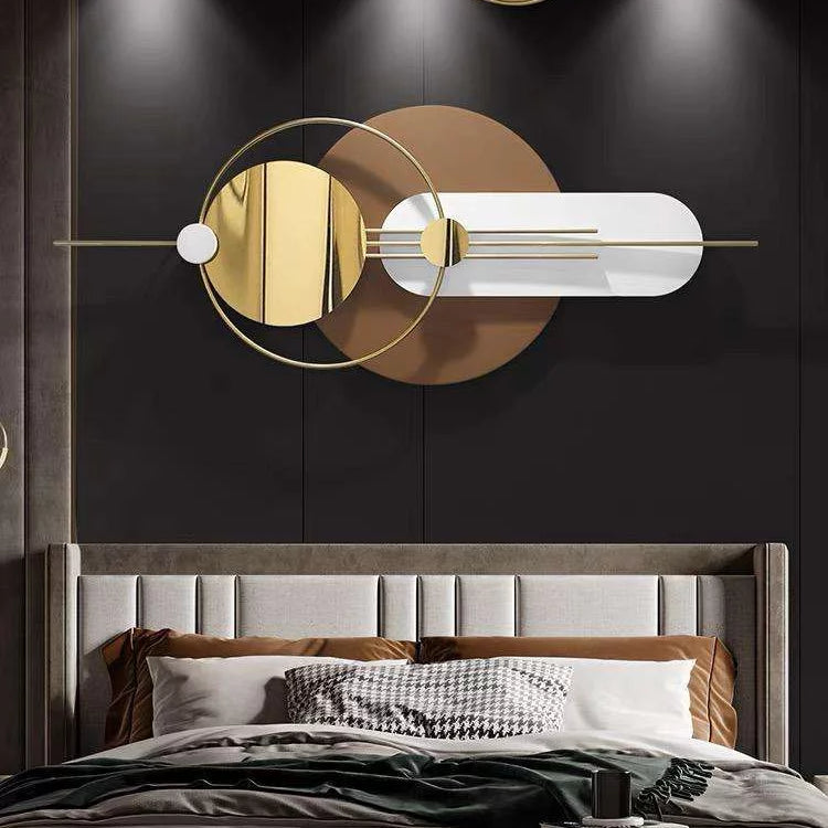 Circle Designer Metal Wall Art