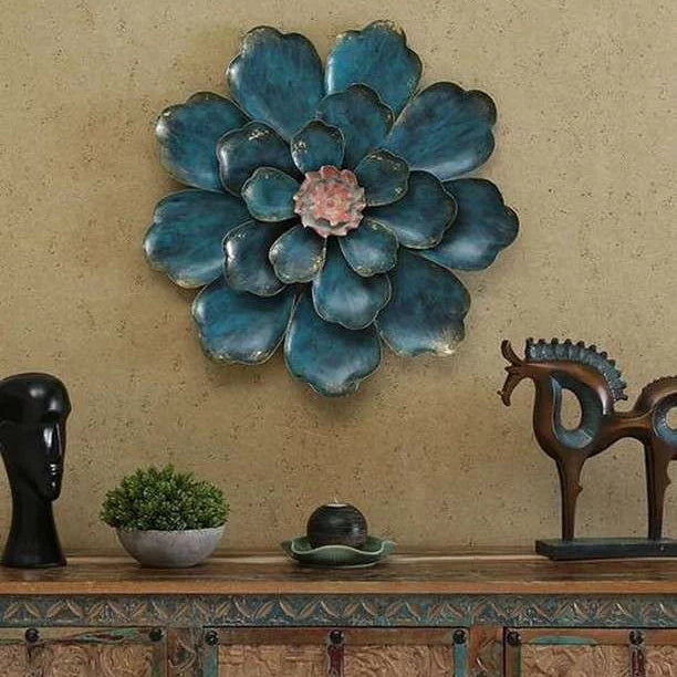 Blue Flower Wall Art