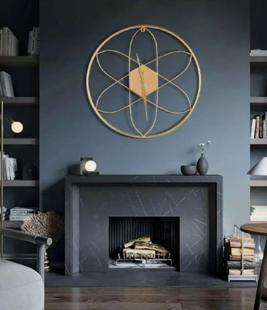 Geometric Design Wall Clock