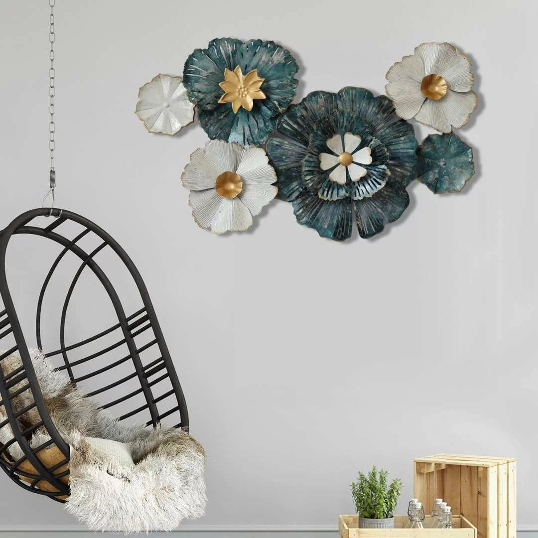 Aster Metal Wall Art