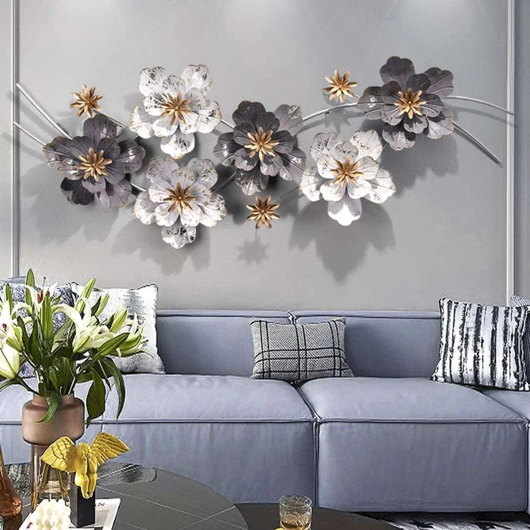 Ecstatic flowers Wall Art