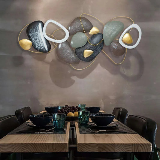 Stone Metal Wall Art (50 X 24 Inches)