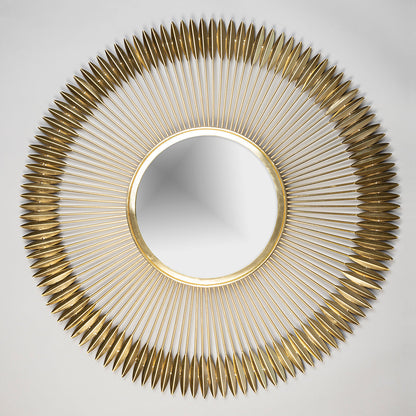 Stylish Gold Finish Decorative Mirror