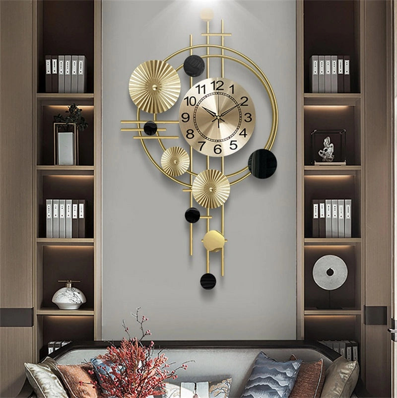 Decorative Metal Wall Clock