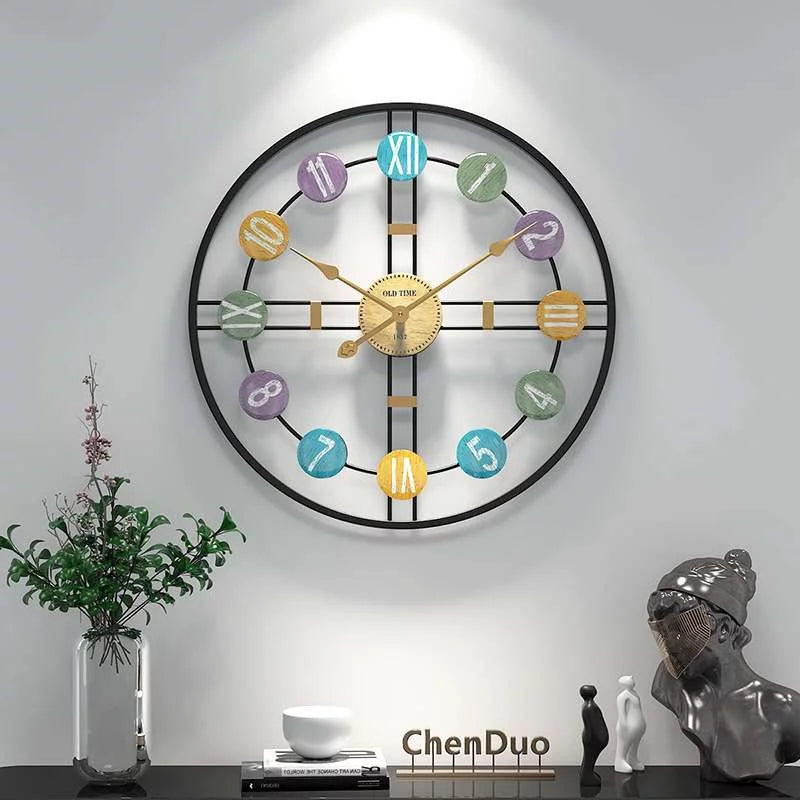 Corsica Multicolor Wall Clock