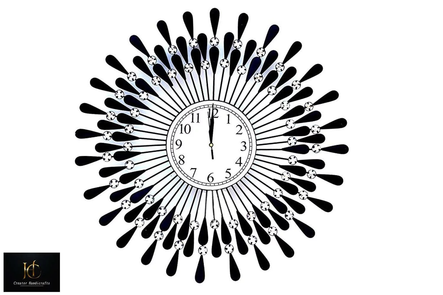 Black and White Wall Clock