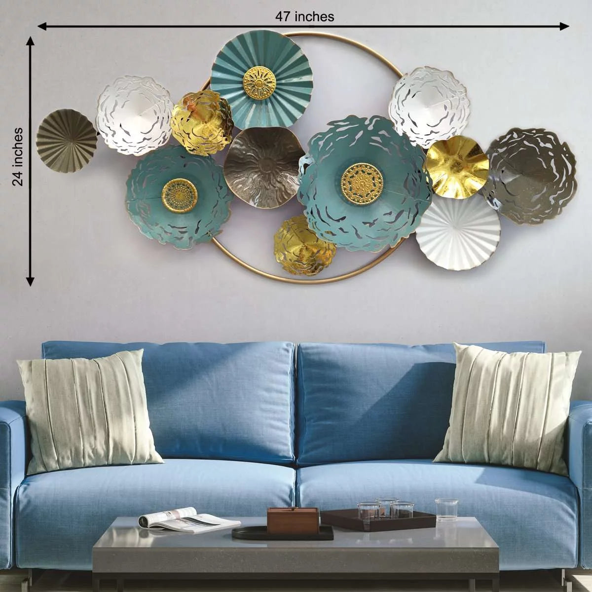 Abstract Metal Wall Art