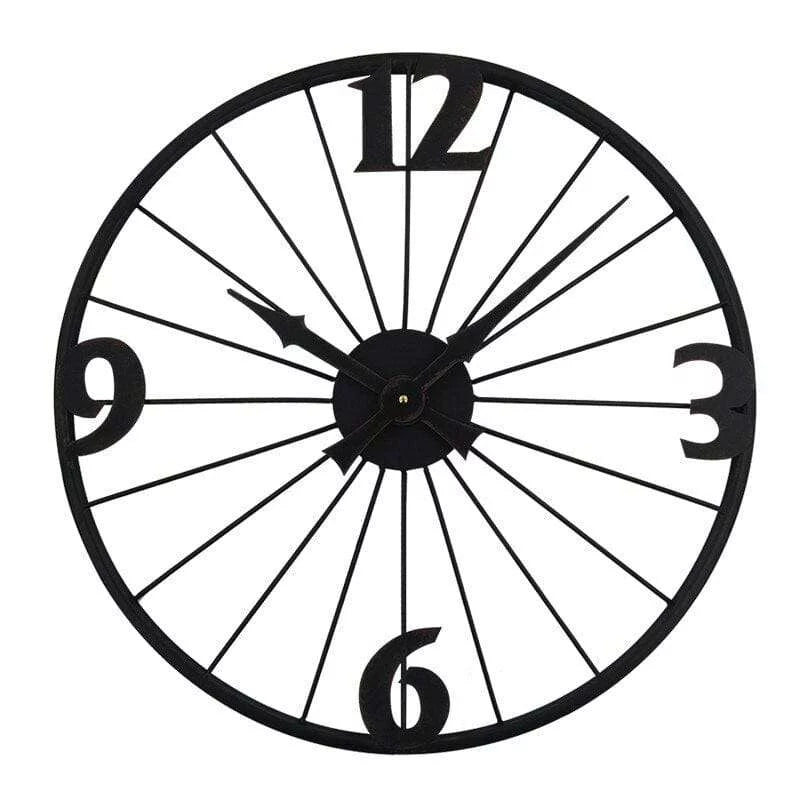 Modern Metal Wall Clock