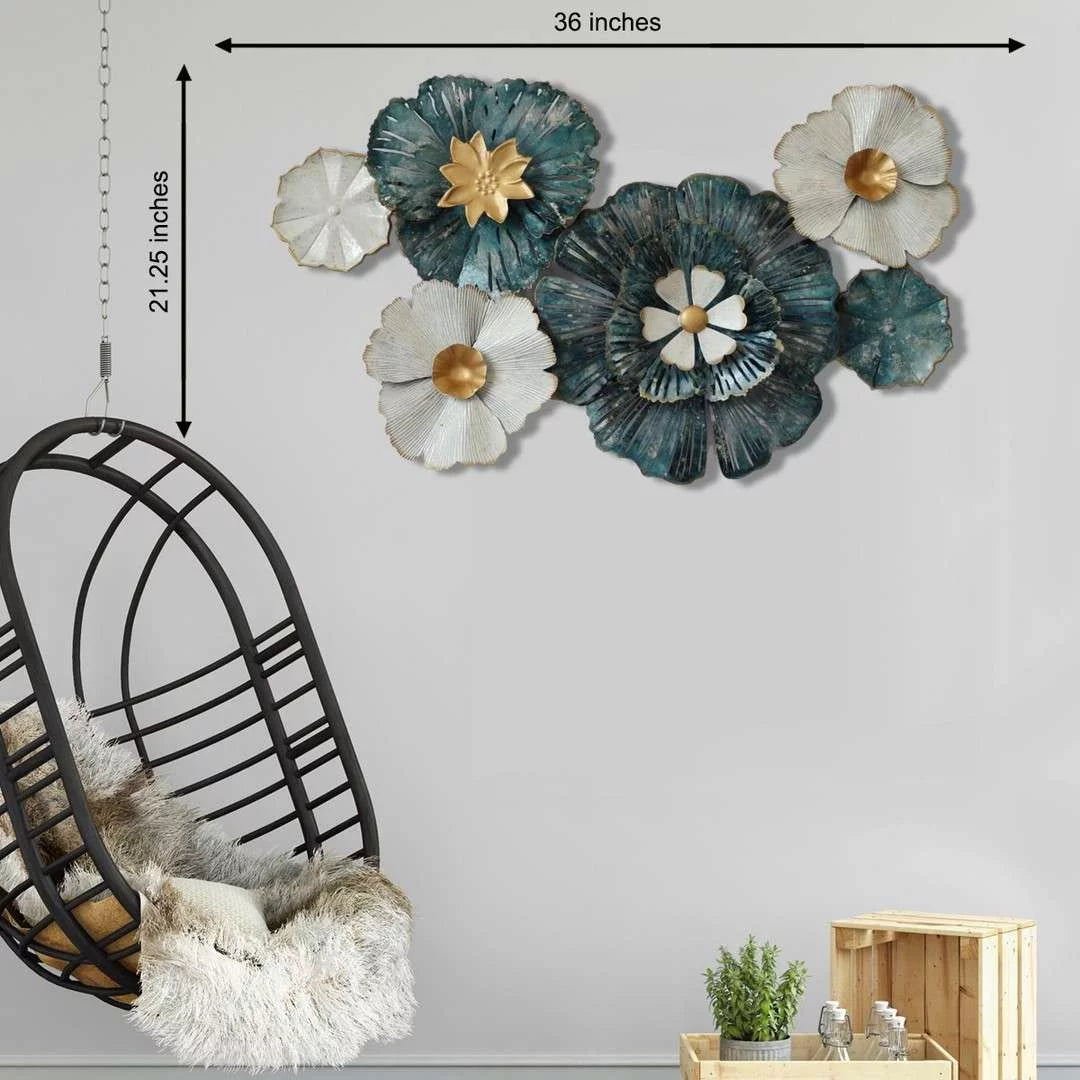 Aster Metal Wall Art