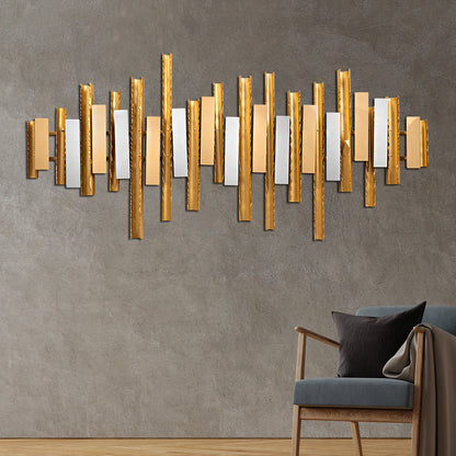 Soundwave Metallic Wall Decor