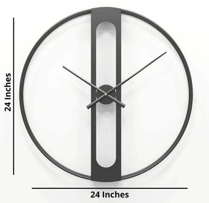 Central Round Wall Clock
