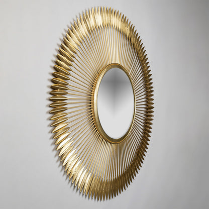 Stylish Gold Finish Decorative Mirror