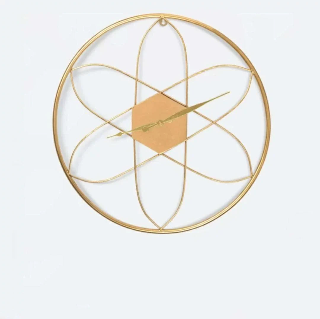 Geometric Design Wall Clock