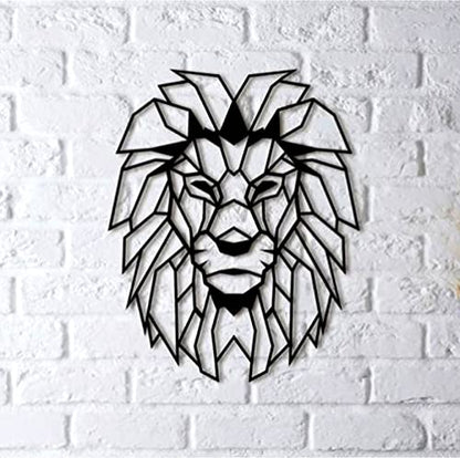 Lion Metal Art, Rusty Wall Art