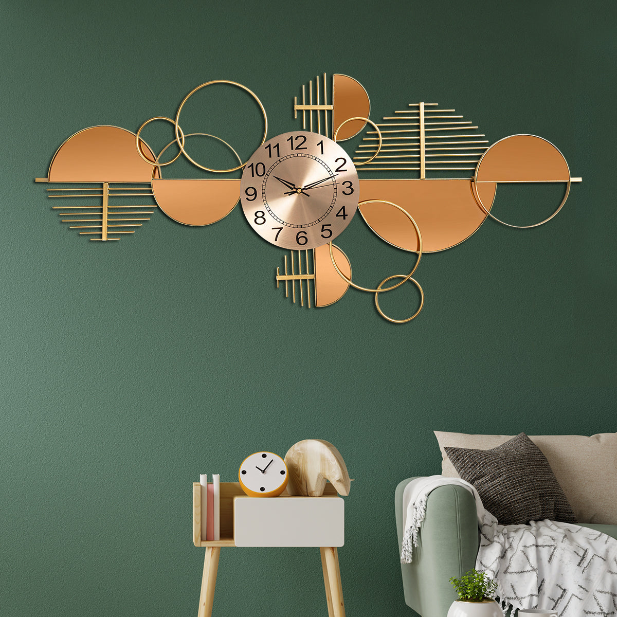 Lustrous Metallica Metal Art Wall Decoration