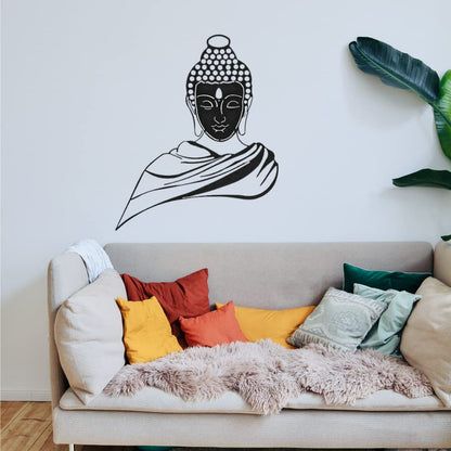 Budhha Metal Wall Decor