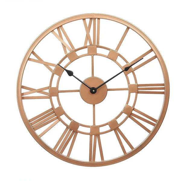 Rose Gold Designer Wall Clock