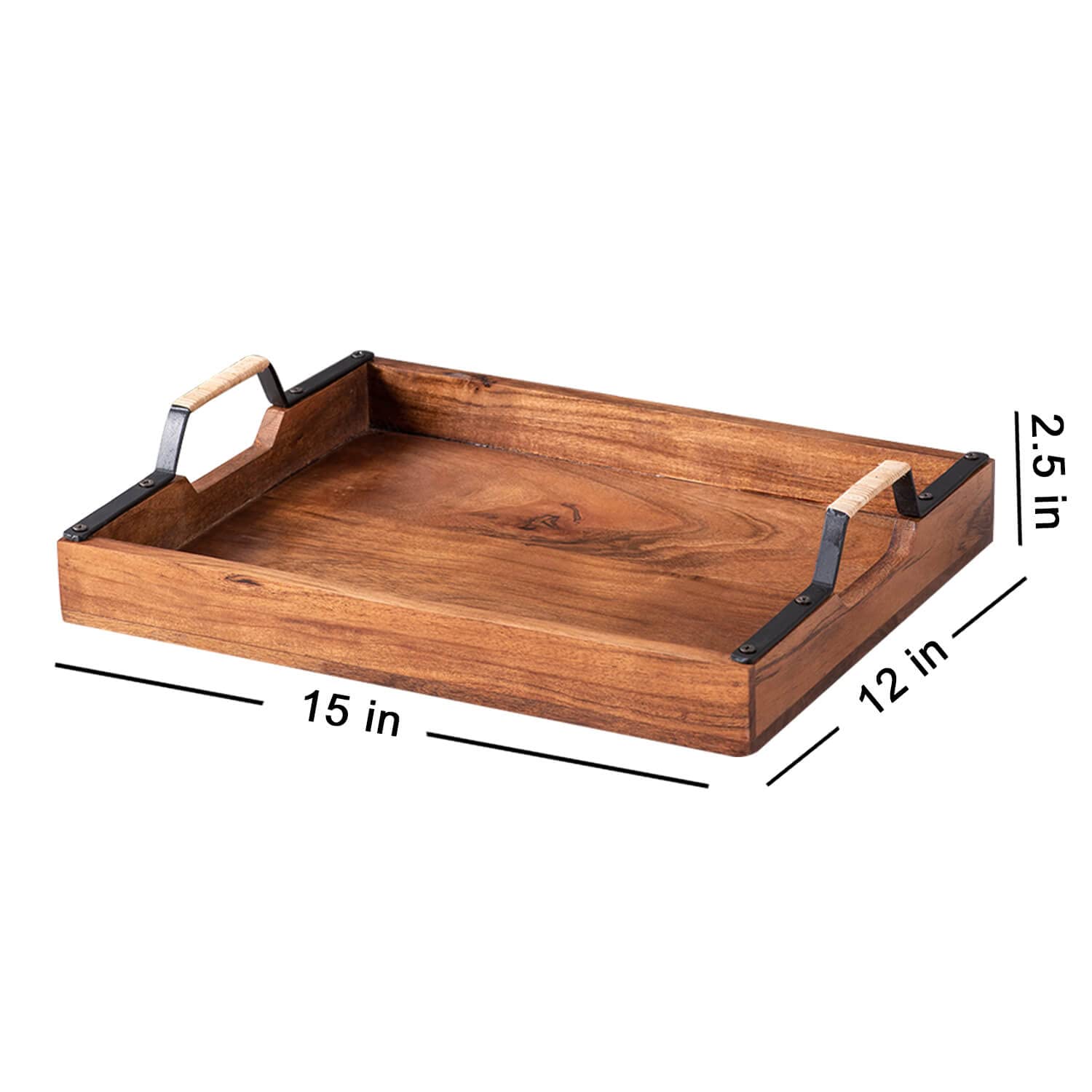 Tray for Serving Wooden Tray for Serving |Tea Tray for Serving Platter