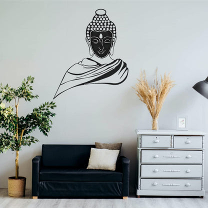 Budhha Metal Wall Decor