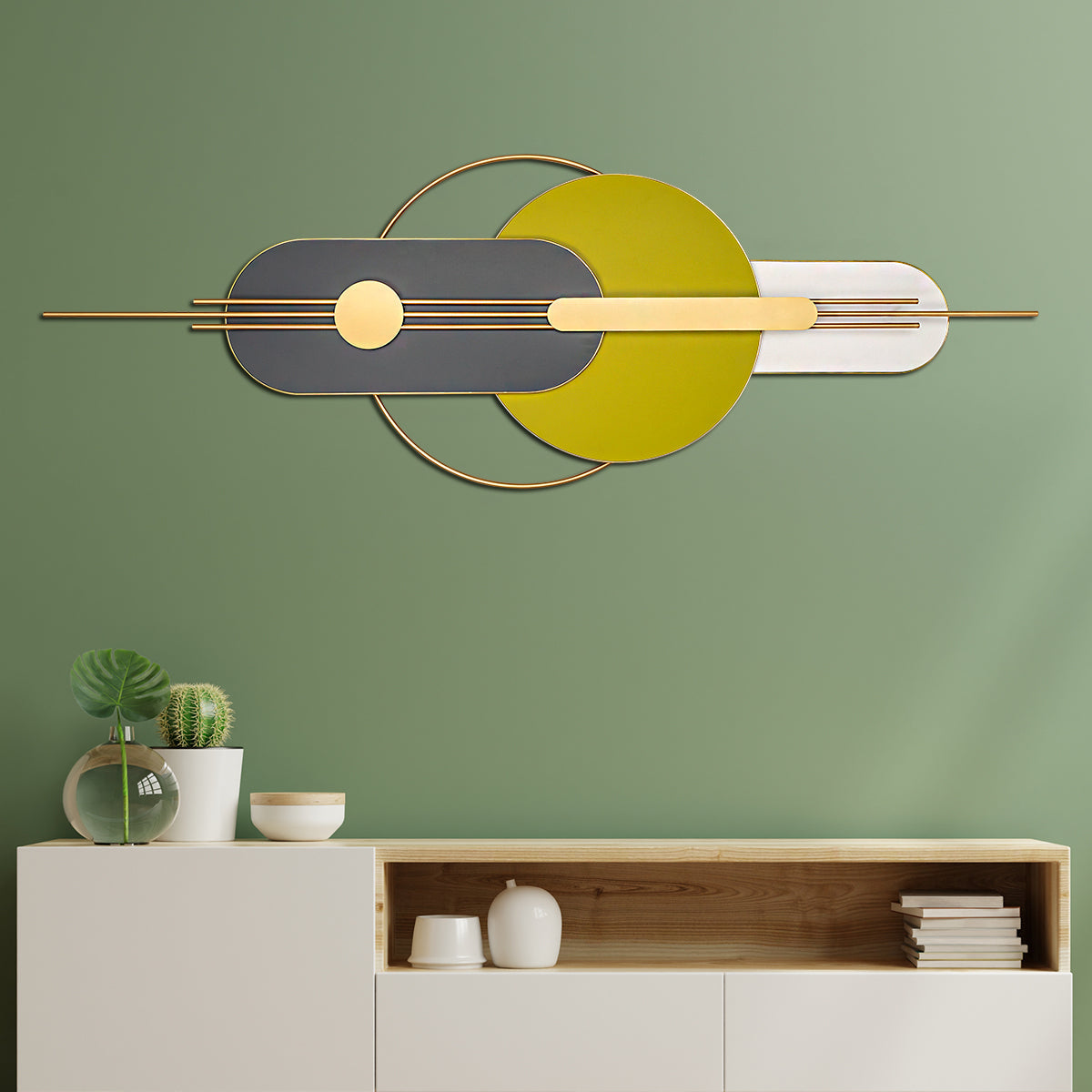 Infinite Fusion Metallic Wall Decor