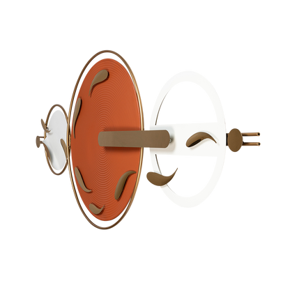 Tangerine Treasure Metal Art Panel