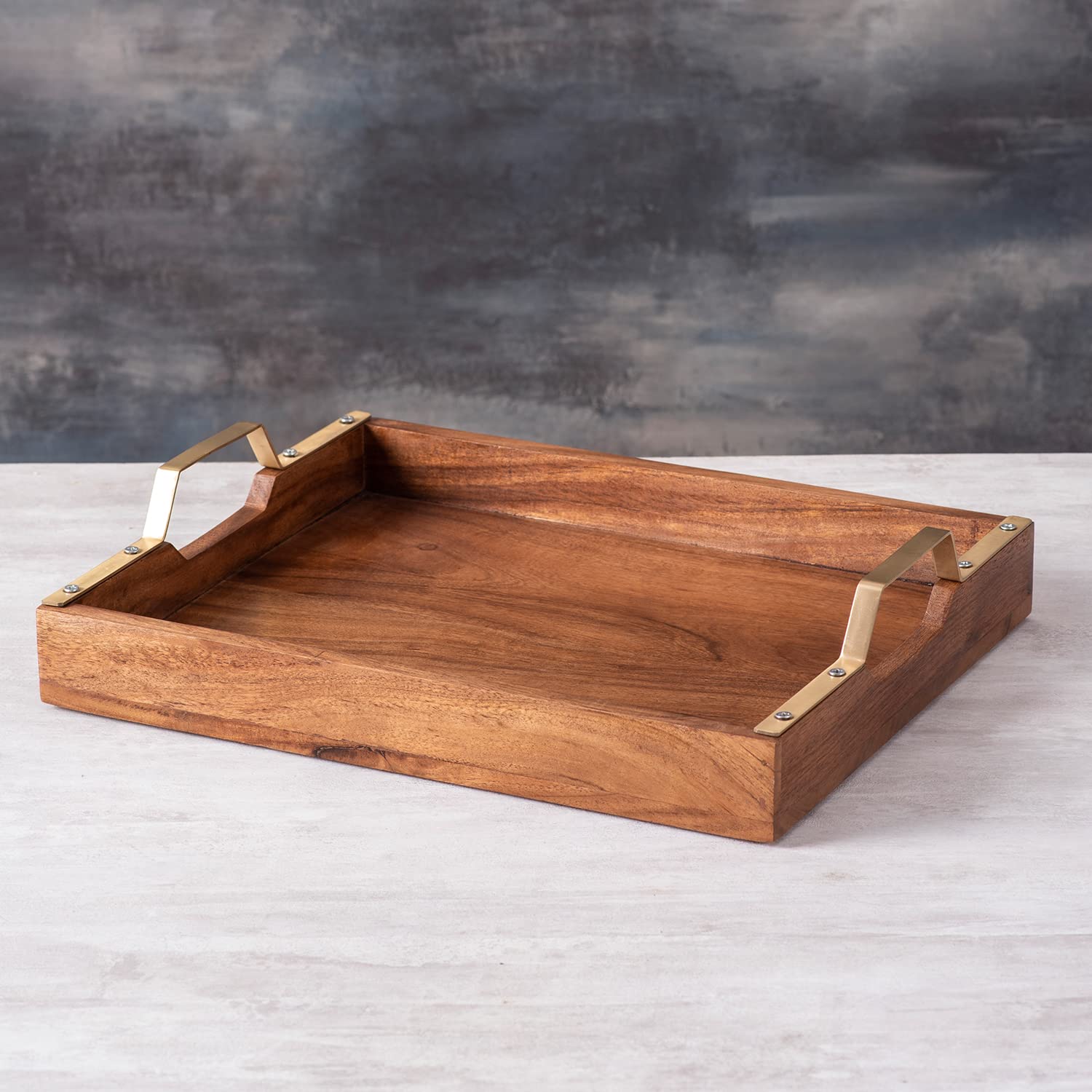 Tray for Serving Wooden Tray for Serving |Tea Tray for Serving Platter