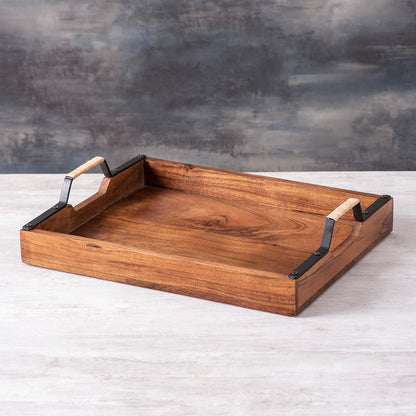 Tray for Serving Wooden Tray for Serving |Tea Tray for Serving Platter