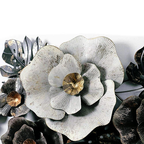 Galloy White Sapphire Metal Wall Art