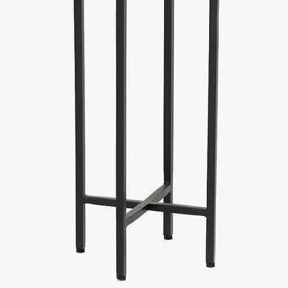 Galloy Round Marble Accent Table