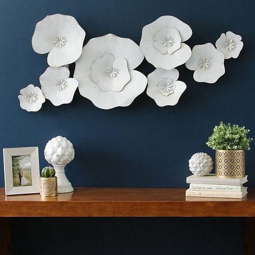 Galloy Lily Pad Metal Wall Décor