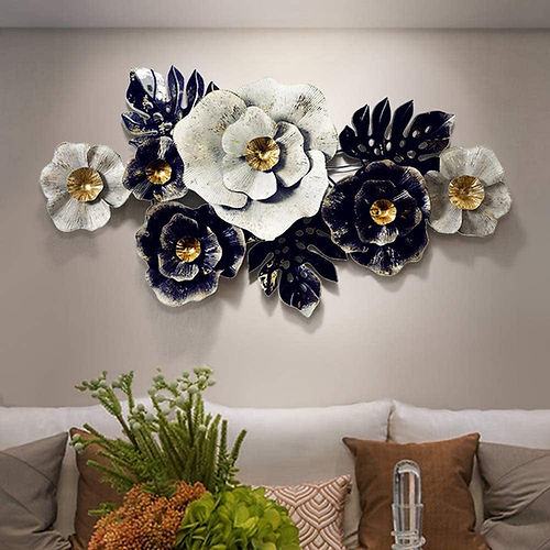 Galloy White Sapphire Metal Wall Art