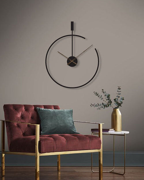 Galloy Large metal Wall clock