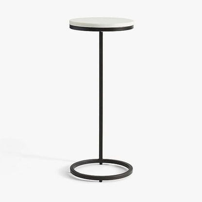 Galloy Round Marble C-Table