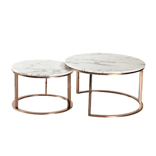 Galloy Marble Nesting Tables