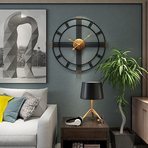 Galloy Metal iron work Wall clock