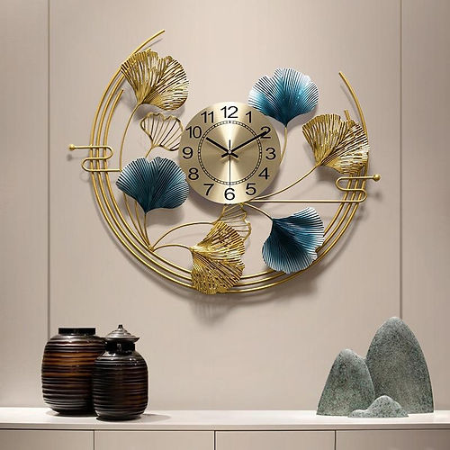 Galloy Metal round Wall Clock