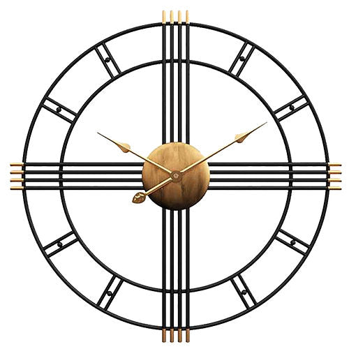 Galloy Metal iron work Wall clock