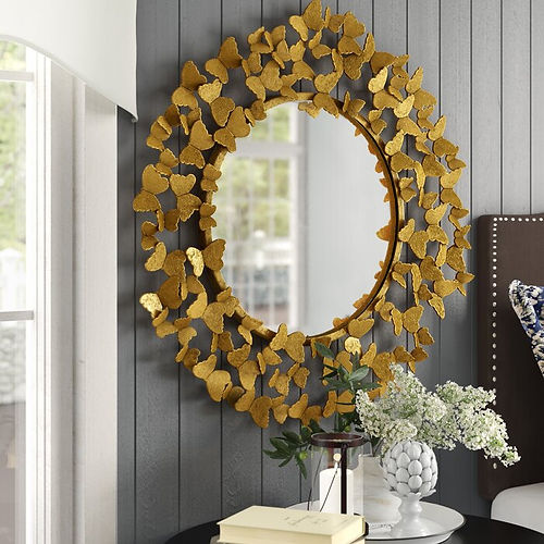 Galloy Butterfly Accent Mirror