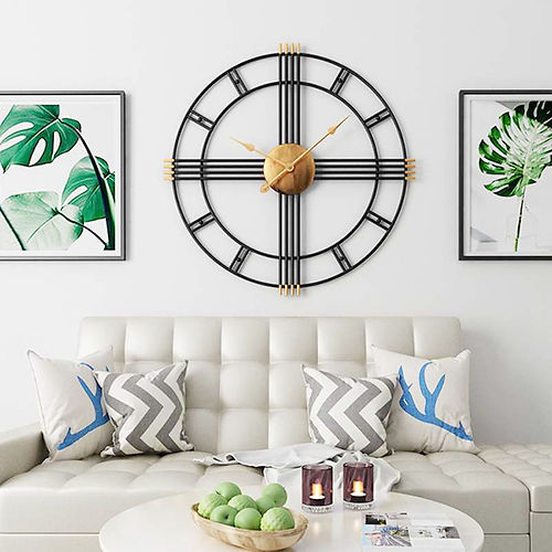 Galloy Metal iron work Wall clock